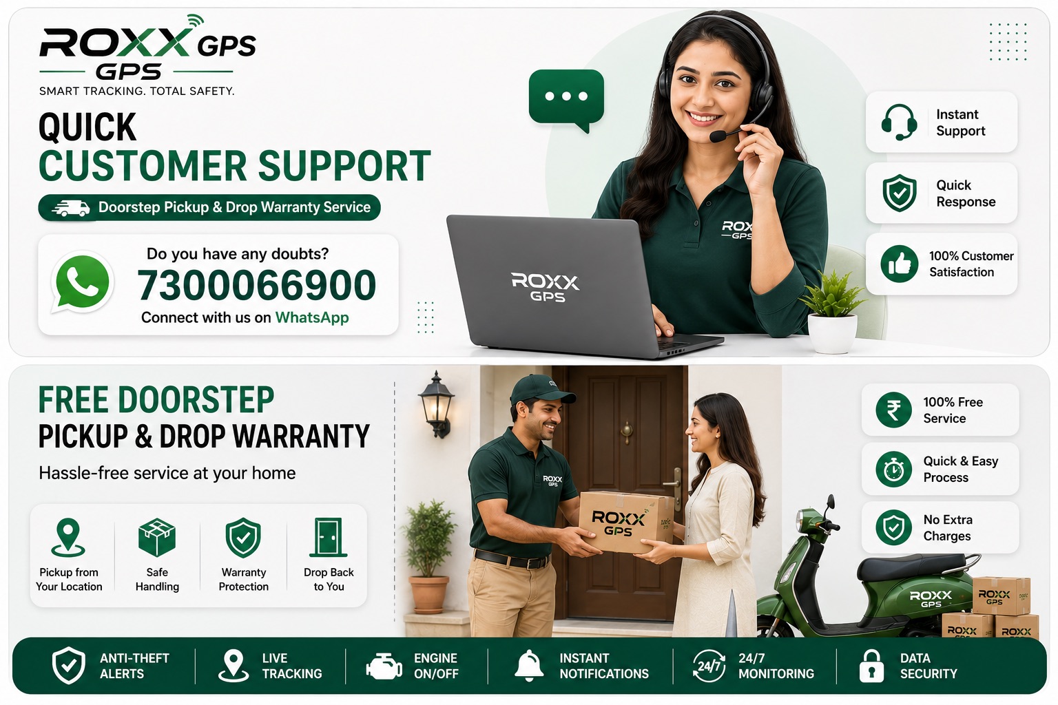 ROXXGPS dealer support